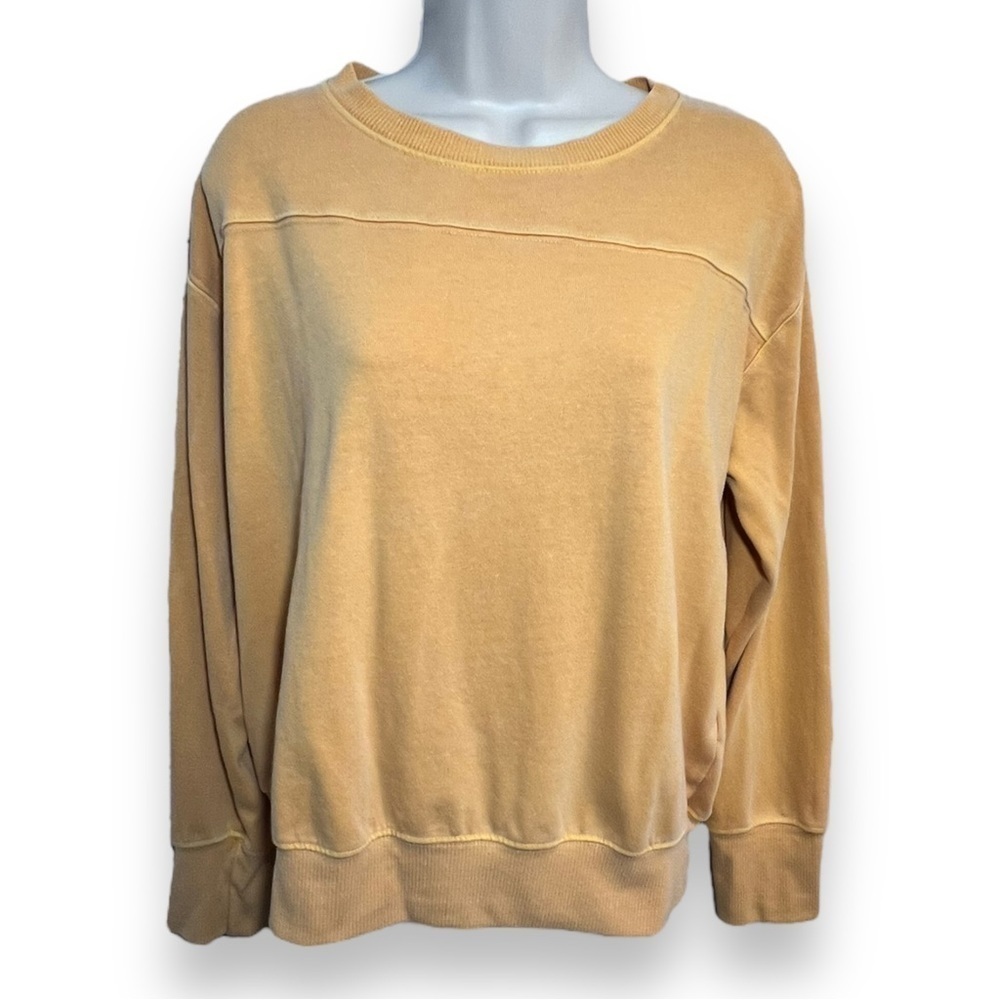 Sundry Women’s Crewneck Sweatshirt Gold Size 1 (Small)